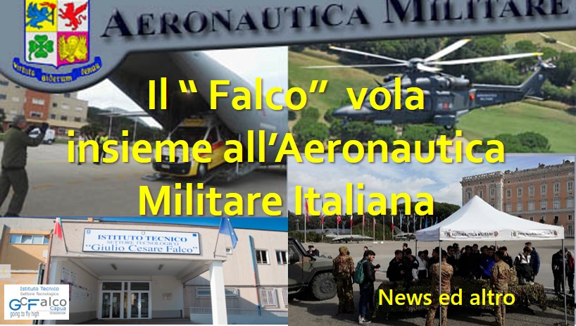  Il Falco vola insieme all'Aeronautica Militare Italiana