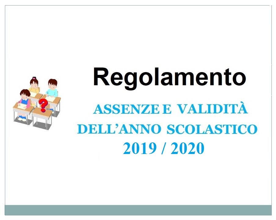 Regolamento assenze