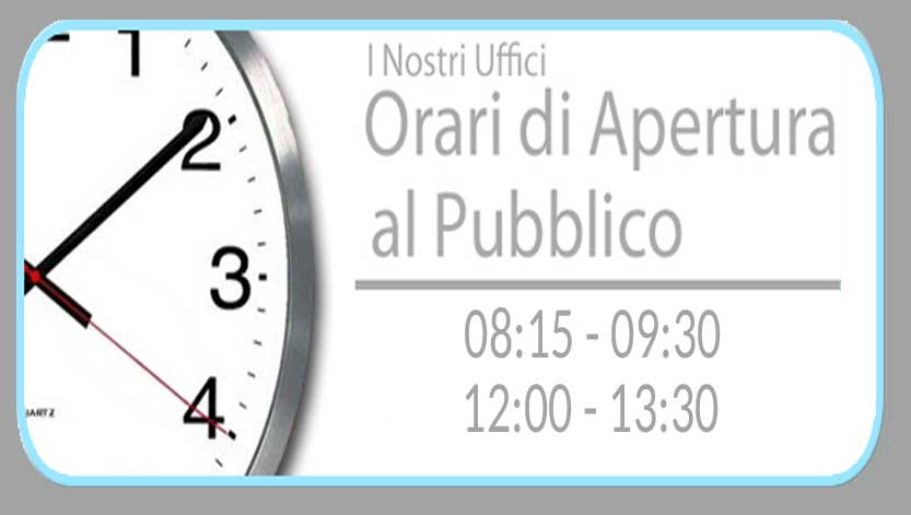 OrariAperturaPubblico