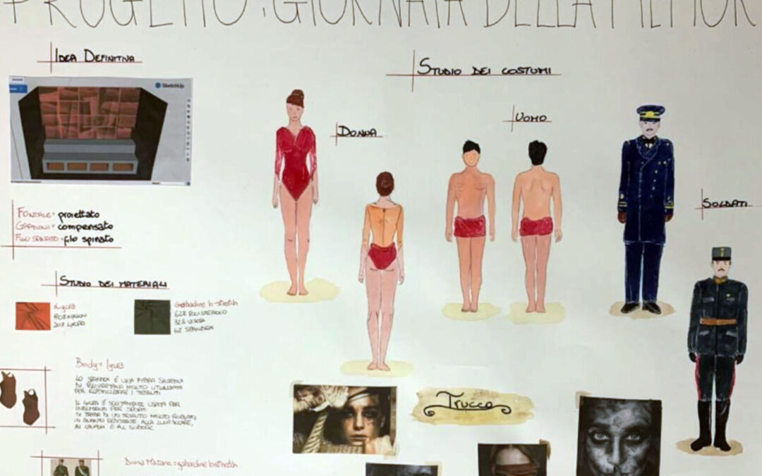 Progetti “Giornata della memoria”, 5 E indirizzo di Scenografia.